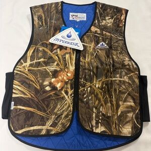 HyperKewl Camo Cooling Vest with Blue Lining